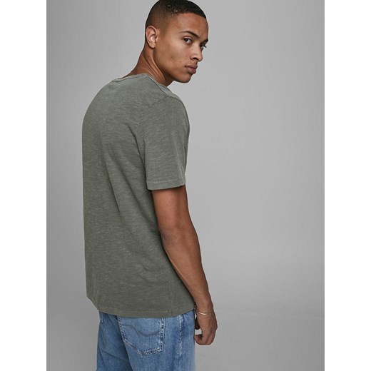 T-shirt męski Jack & Jones bawełniany z krótkim rękawem