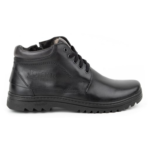 Buty męskie zimowe ocieplane 508J czarne ze sklepu butyolivier w kategorii Buty zimowe męskie - zdjęcie 173687428