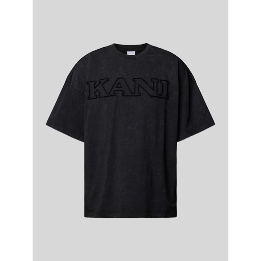 T-shirt z nadrukiem z logo model ‘Retro’ ze sklepu Peek&Cloppenburg  w kategorii T-shirty męskie - zdjęcie 173687898