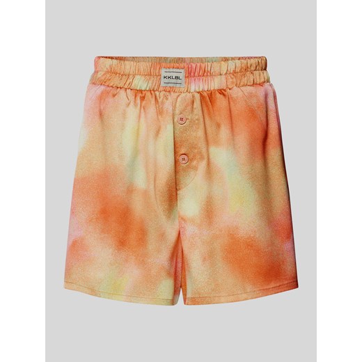 Szorty o kroju regular fit z elastycznym pasem ze sklepu Peek&Cloppenburg  w kategorii Szorty - zdjęcie 173687938