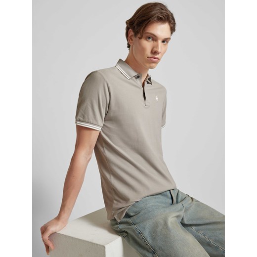 Koszulka polo o kroju slim fit z przedłużonym tyłem model ‘Dunda’ XL Peek&Cloppenburg 