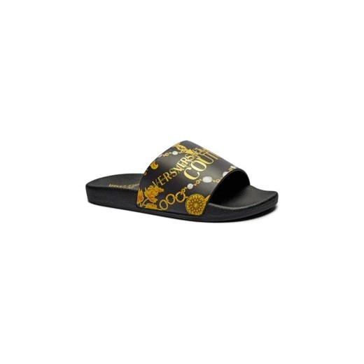 Klapki damskie Versace Jeans z tworzywa sztucznego na lato