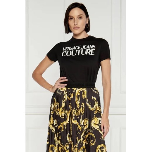 Bluzka damska Versace Jeans z okrągłym dekoltem