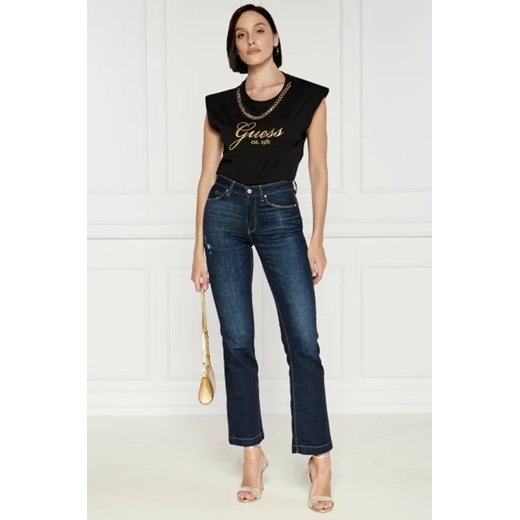 GUESS T-shirt CRYSTAL LOGO | Regular Fit Guess XXL Gomez Fashion Store