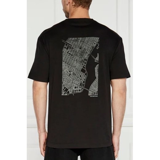 CALVIN KLEIN JEANS T-shirt CITY GRID MAP | Regular Fit M Gomez Fashion Store