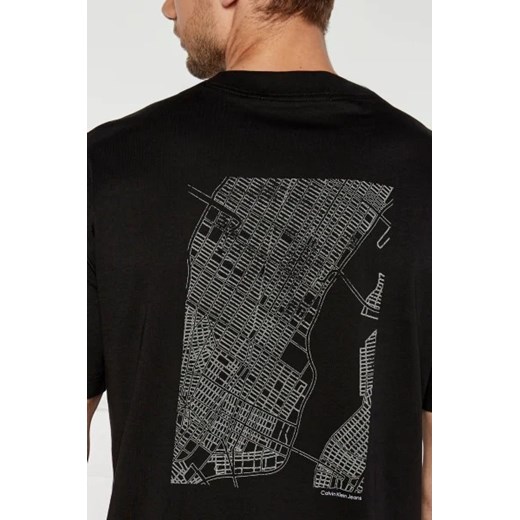 CALVIN KLEIN JEANS T-shirt CITY GRID MAP | Regular Fit XXL Gomez Fashion Store