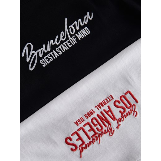 Bluzka damska Reserved w stylu młodzieżowym z bawełny wiosenna