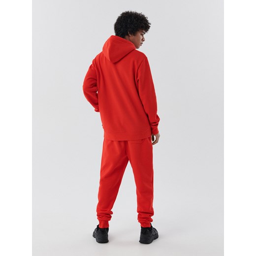 Cropp - Czerwona bluza z kapturem - czerwony Cropp L okazja Cropp