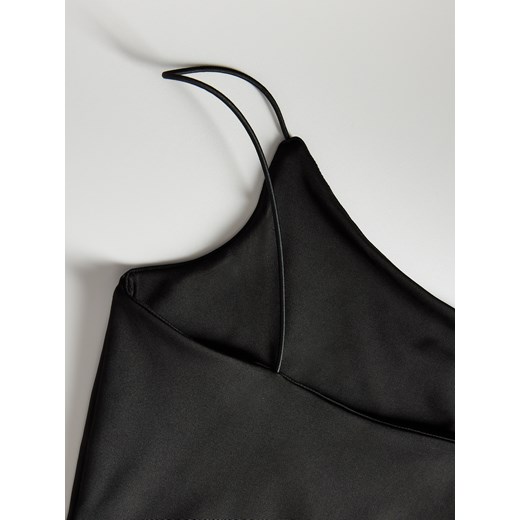 Reserved - Asymetryczny top - czarny Reserved XS Reserved