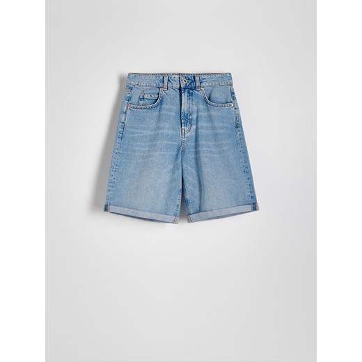 Reserved - Jeansowe szorty - niebieski ze sklepu Reserved w kategorii Szorty - zdjęcie 173694405