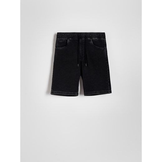 Reserved - Jeansowe szorty jogger - szary Reserved 30 Reserved