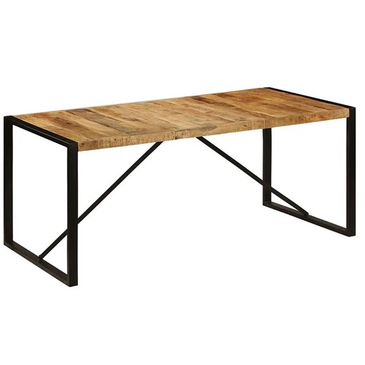 Industrialny stół z mango 90x180 - Veriz 4X Elior One Size Edinos.pl