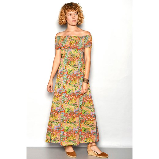H.H.G. Sukienka w kolorze żółtym ze wzorem ze sklepu Limango Polska w kategorii Sukienki - zdjęcie 173696805