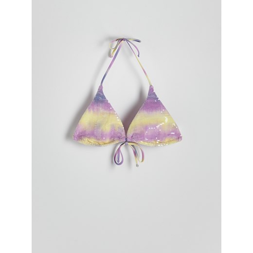 Reserved - Góra bikini - niebieski Reserved L Reserved