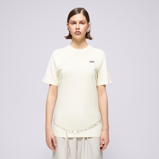 VANS T-SHIRT LEFT CHEST LOGO ze sklepu Sizeer w kategorii Bluzki damskie - zdjęcie 173702487