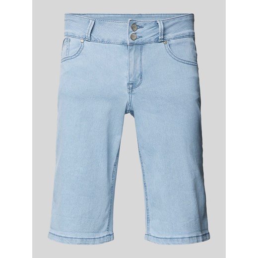 Szorty jeansowe o kroju regular fit z 5 kieszeniami model ‘Tummyless’ ze sklepu Peek&Cloppenburg  w kategorii Szorty - zdjęcie 173705375