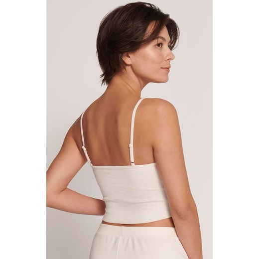 Sloggi kremowe spodenki GO Ribbed Short 10215264, Kolor kremowy, Rozmiar XL, Sloggi ze sklepu Primodo w kategorii Piżamy damskie - zdjęcie 173705955