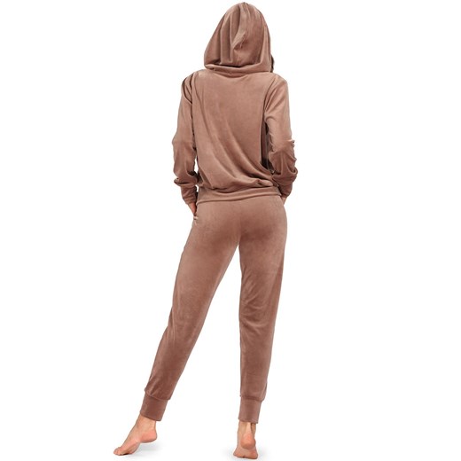 Welurowy dres damski cappuccino Carmela, Kolor cappuccino, Rozmiar M, Wies-MANN ze sklepu Primodo w kategorii Piżamy damskie - zdjęcie 173705976