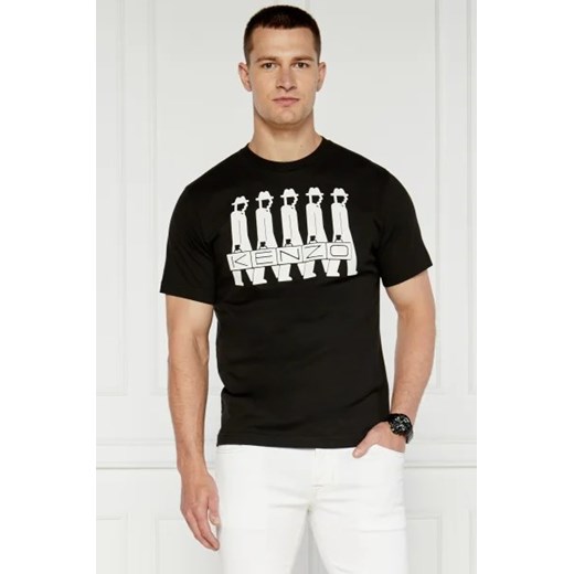 Kenzo T-shirt BUSINESS CLASSIC | Regular Fit ze sklepu Gomez Fashion Store w kategorii T-shirty męskie - zdjęcie 173706467