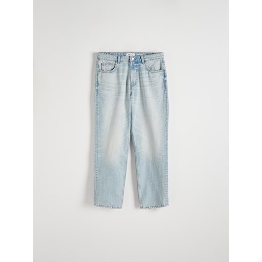 Reserved - Jeansy straight fit - niebieski Reserved 34 Reserved
