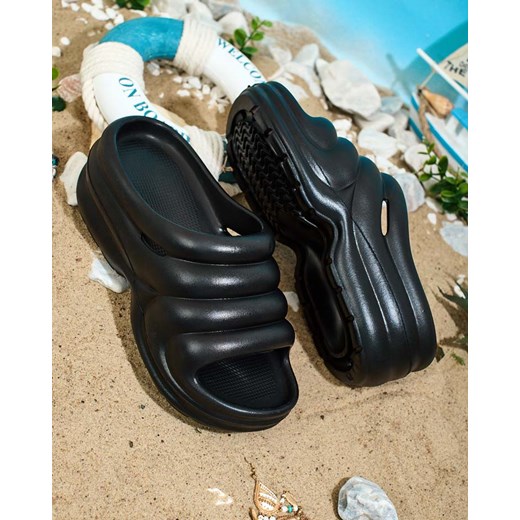 Royalfashion Damskie klapki gumowe Koriv Royalfashion.pl 41 promocja royalfashion.pl