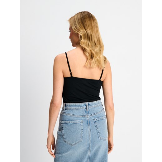 Sinsay - Top - czarny Sinsay XS Sinsay