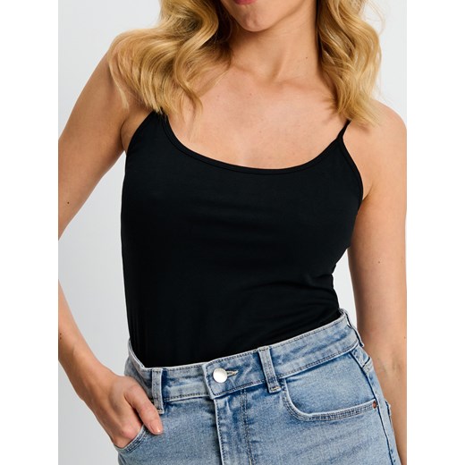 Sinsay - Top - czarny Sinsay XXS Sinsay
