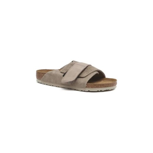 Birkenstock Skórzane klapki Kyoto ze sklepu Gomez Fashion Store w kategorii Klapki męskie - zdjęcie 173714879