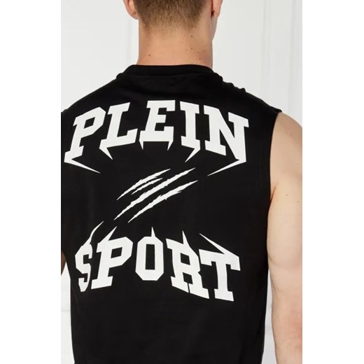 T-shirt męski Plein Sport czarny młodzieżowy