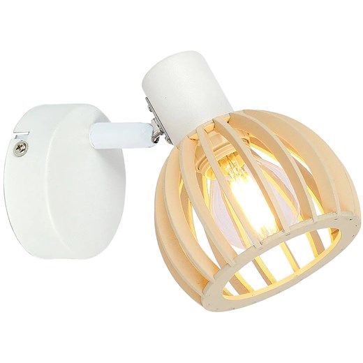 Biały nowoczesny kinkiet ścienny - K087-Treja Lumes One Size Edinos.pl