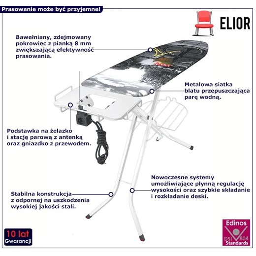 Deska do prasowania z motywem rowerowym - Orba 3X Elior One Size Edinos.pl wyprzedaż