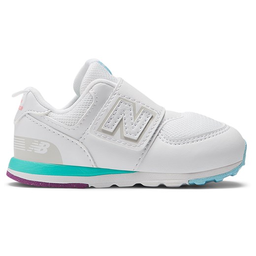 Buty niemowlęce New Balance NW574KIJ – białe ze sklepu New Balance Poland w kategorii Buty sportowe dziecięce - zdjęcie 173717068