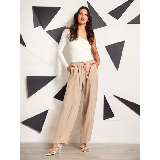 Sinsay - Spodnie - beżowy Sinsay M Sinsay