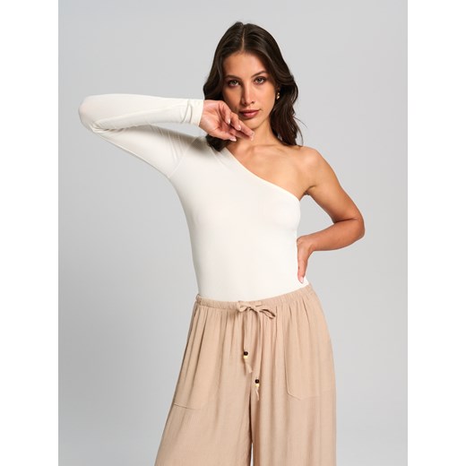 Sinsay - Spodnie - beżowy Sinsay XXL Sinsay