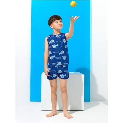 Sinsay - Piżama dwuczęściowa - granatowy ze sklepu Sinsay w kategorii Piżamy dziecięce - zdjęcie 173720438