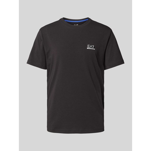 T-shirt z nadrukiem z logo ze sklepu Peek&Cloppenburg  w kategorii T-shirty męskie - zdjęcie 173721987