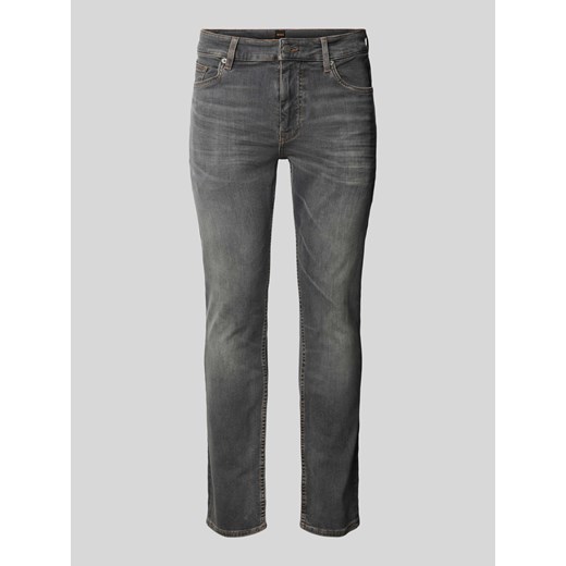 Jeansy o kroju slim fit z dodatkiem streczu model ‘DELAWARE’ ze sklepu Peek&Cloppenburg  w kategorii Jeansy męskie - zdjęcie 173722029