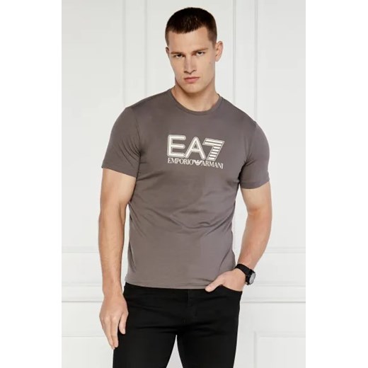 EA7 T-shirt | Regular Fit XL okazja Gomez Fashion Store