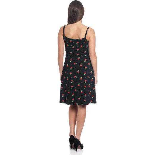 Pussy Deluxe Sukienka &quot;Sweet Cherry&quot; w kolorze czarnym XL Limango Polska promocja