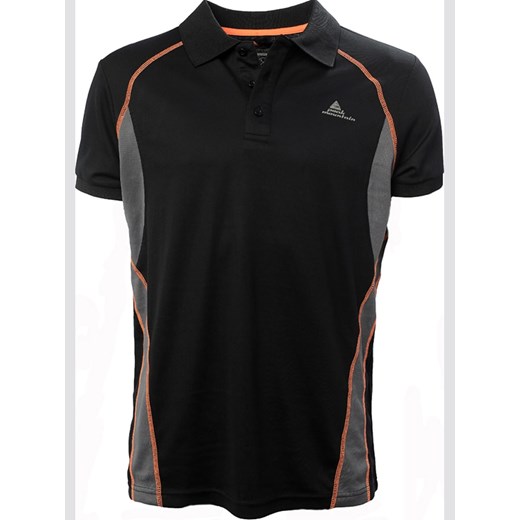 Peak Mountain Funkcyjna koszulka polo w kolorze czarnym Peak Mountain L promocja Limango Polska