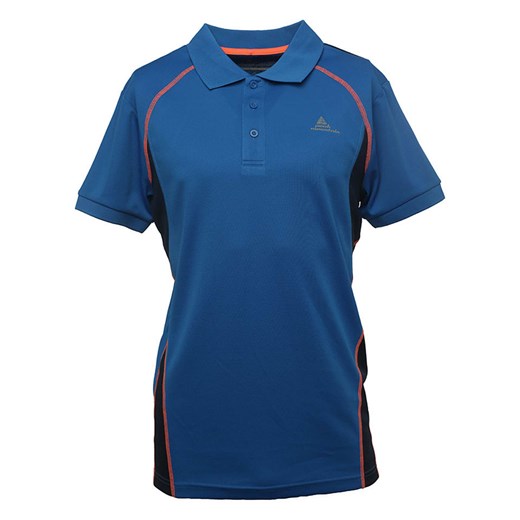 Peak Mountain Funkcyjna koszulka polo w kolorze niebieskim ze sklepu Limango Polska w kategorii T-shirty męskie - zdjęcie 173724689