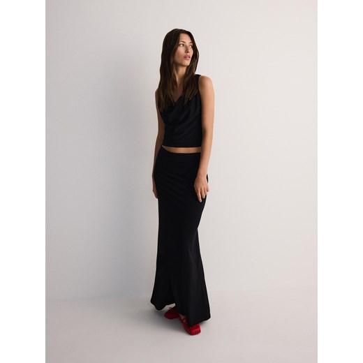 Reserved - Spódnica maxi - czarny ze sklepu Reserved w kategorii Spódnice - zdjęcie 173725055