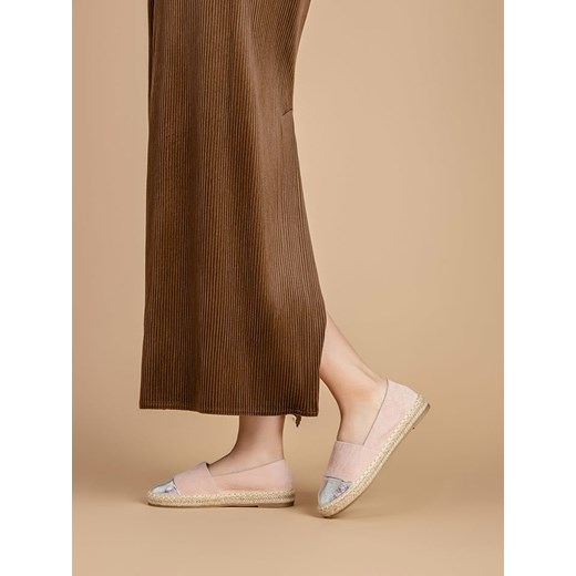 Foreverfolie Espadryle w kolorze jasnoróżowym Foreverfolie 36 wyprzedaż Limango Polska
