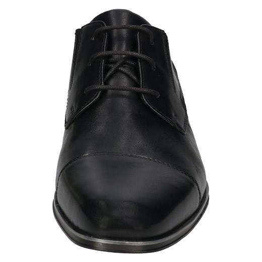 Bugatti Skórzane trzewiki &quot;A3S&quot; w kolorze czarnym Bugatti 46 promocja Limango Polska