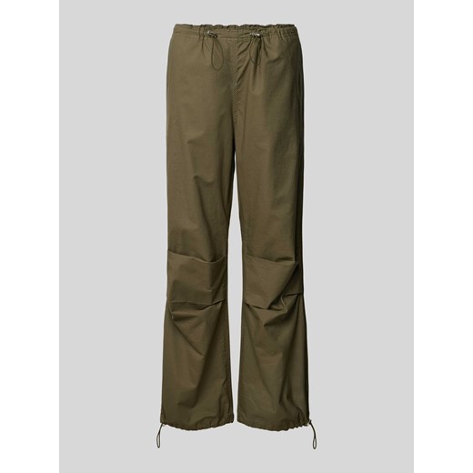 Spodnie o kroju baggy fit z tunelami model ‘ECHO-LAIA’ ze sklepu Peek&Cloppenburg  w kategorii Spodnie damskie - zdjęcie 173728859
