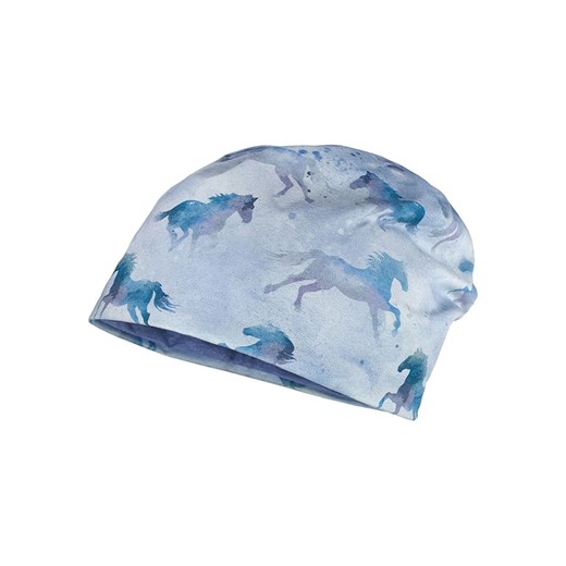 MaxiMo Dwustronna czapka beanie w kolorze niebieskim ze sklepu Limango Polska w kategorii Czapki dziecięce - zdjęcie 173732239