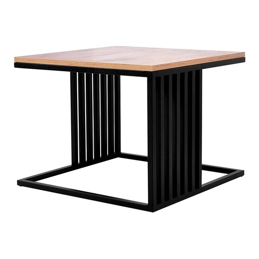 Industrialny kwadratowy stolik kawowy D4-L92 - id: 42466 - marki Elior - 173736566 Industrialny kwadratowy stolik kawowy D4-L92 ze sklepu Edinos.pl w kategorii Stoliki kawowe - zdjęcie 173736566