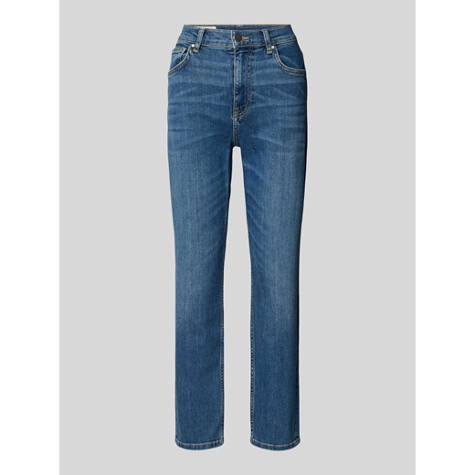 Jeansy o skróconym kroju regular fit ze sklepu Peek&Cloppenburg  w kategorii Jeansy damskie - zdjęcie 173739488
