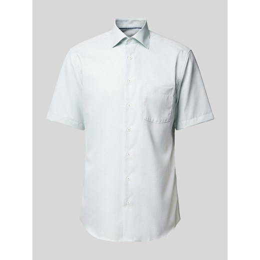 Koszula biznesowa o kroju modern fit ze wzorem na całej powierzchni ze sklepu Peek&Cloppenburg  w kategorii Koszule męskie - zdjęcie 173739558