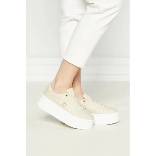 Tommy Hilfiger Sneakersy | z dodatkiem skóry Tommy Hilfiger 41 Gomez Fashion Store